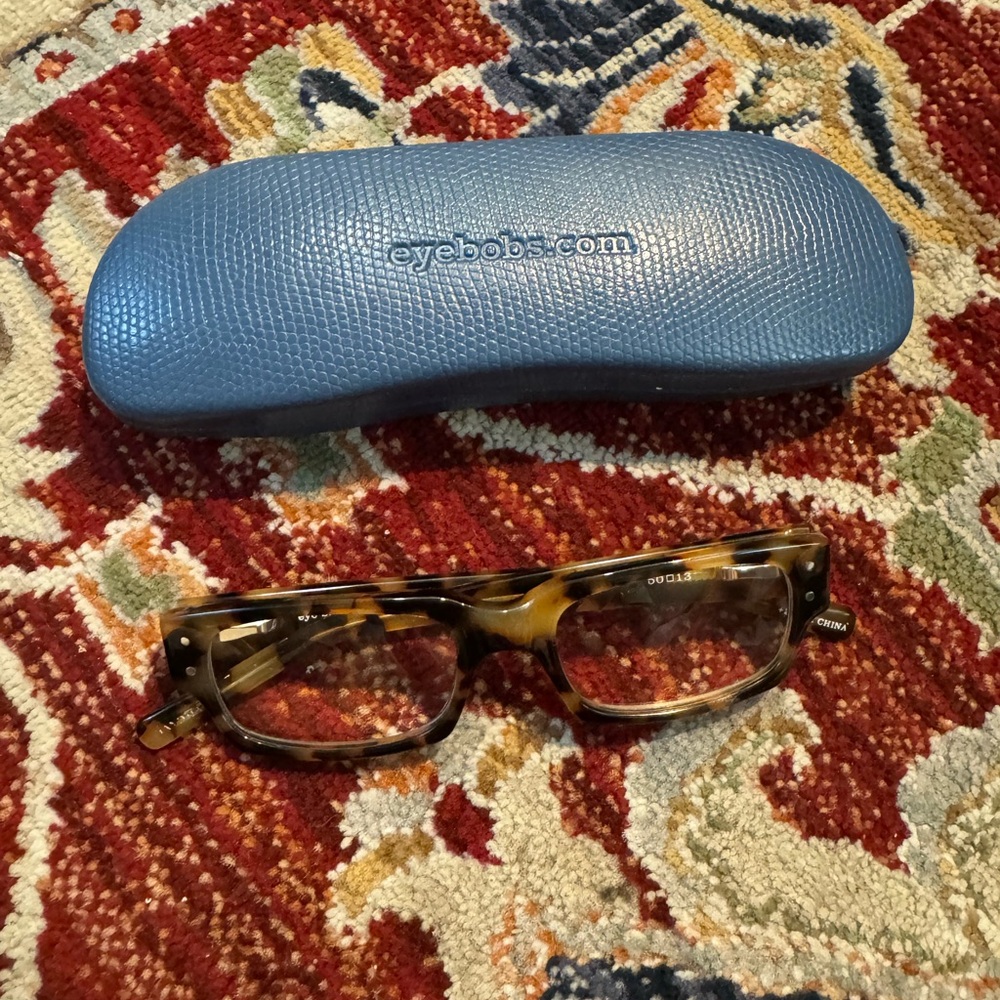 Eyebobs Eyeglasses Prescription Tortoise Frame Unisex